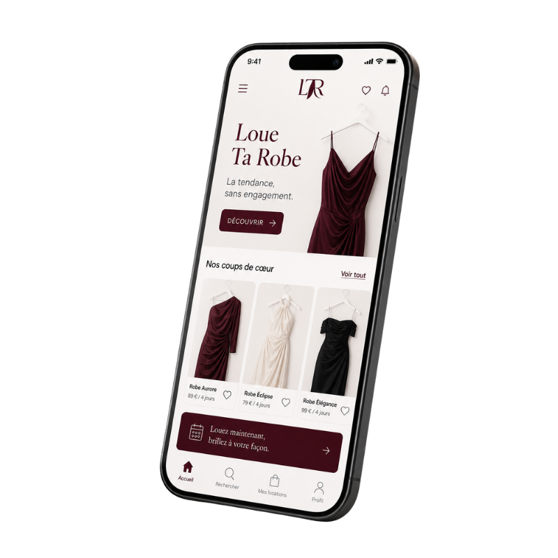Application Loue ta Robe
